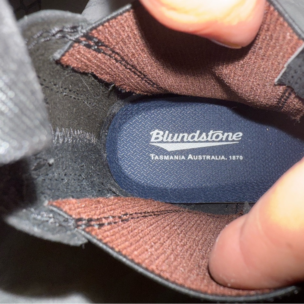 Blundstone Black Leather Boots New, never worn - Picture 7 of 8